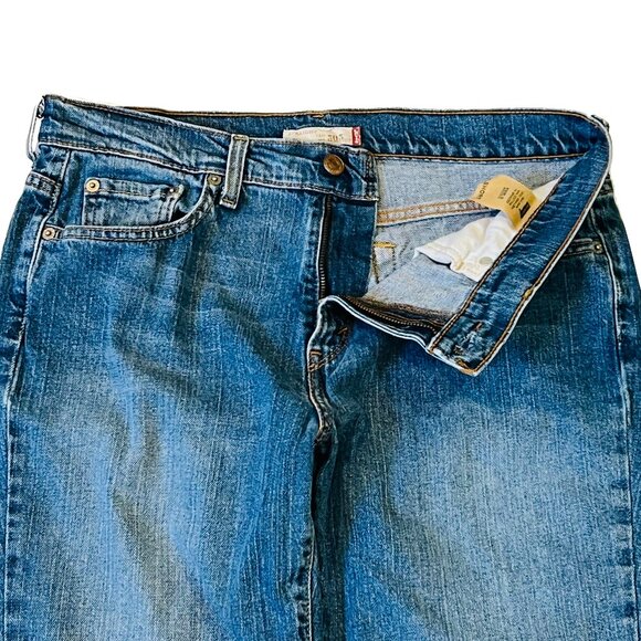 Vintage Levi's 505 Straight Leg Jeans Size 10 Short - Picture 4 of 8